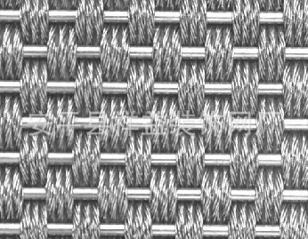 探索高品质幕墙装饰新选择 XY-3213合股密纹装饰网